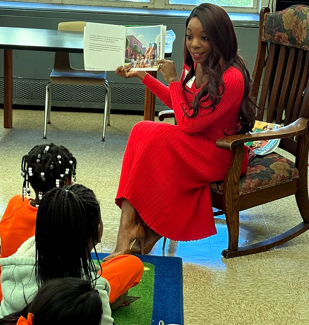Author read aloud